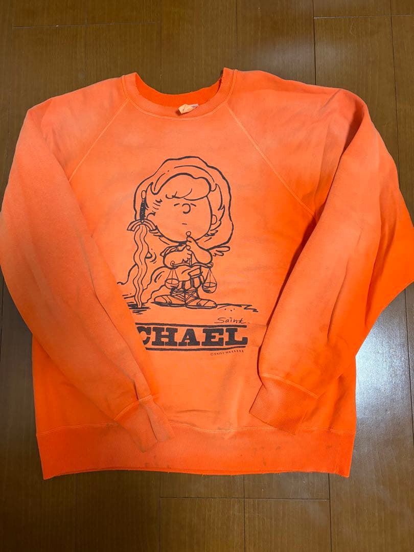 SAINT セントマイケル23AW スヌーピー スウェット