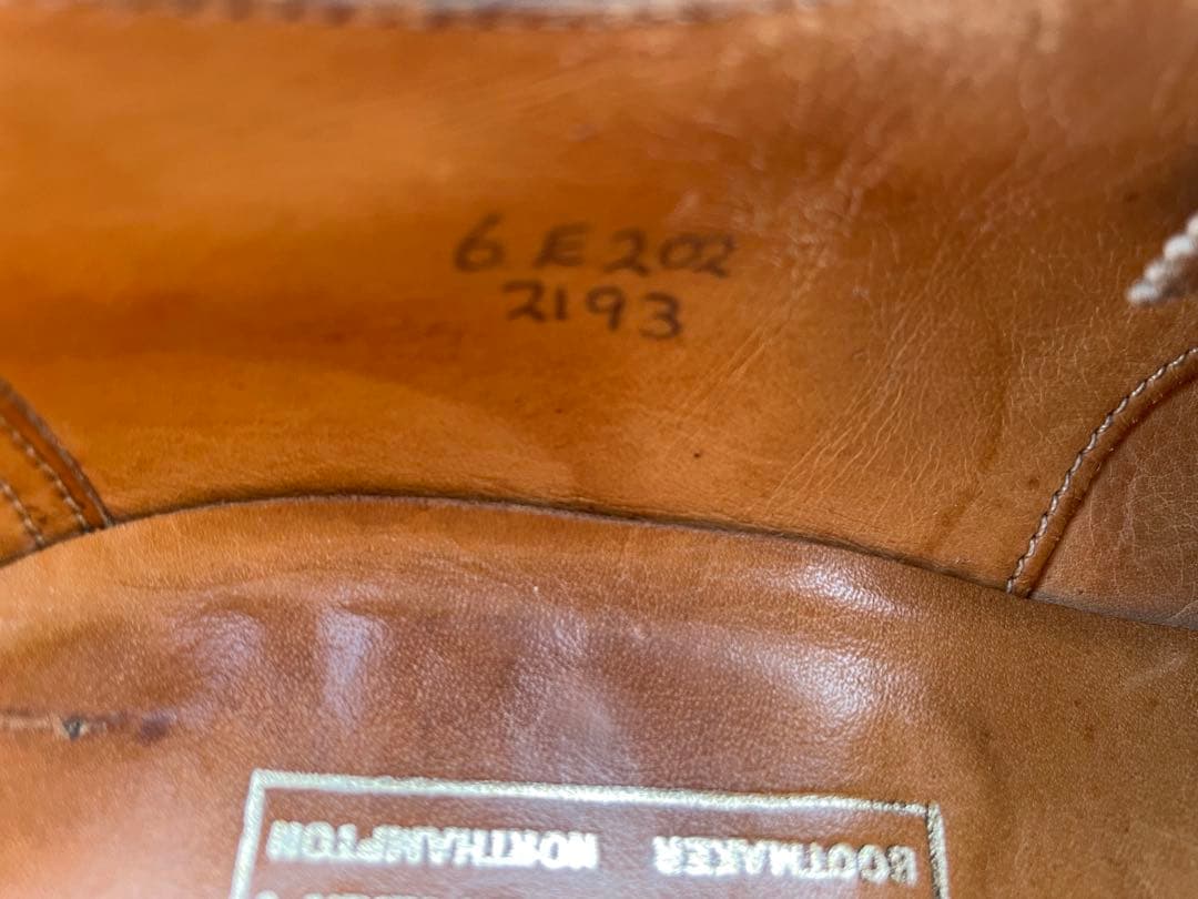 s*n様 【希少・旧工場製】EDWARD GREEN CANTERBURY UK