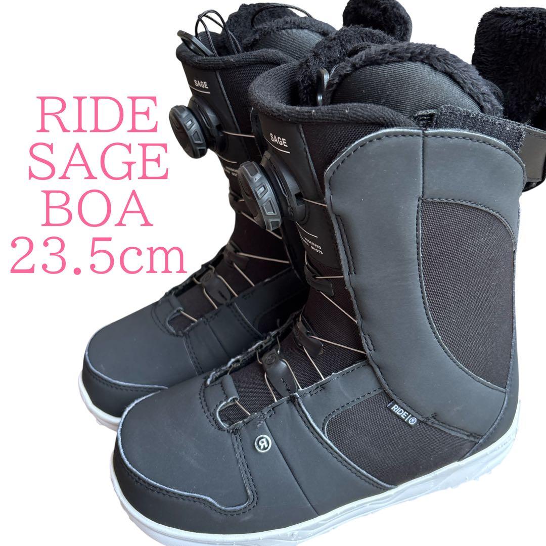RIDE SAGE BOA 23.5cm レディーススノーボードブーツ