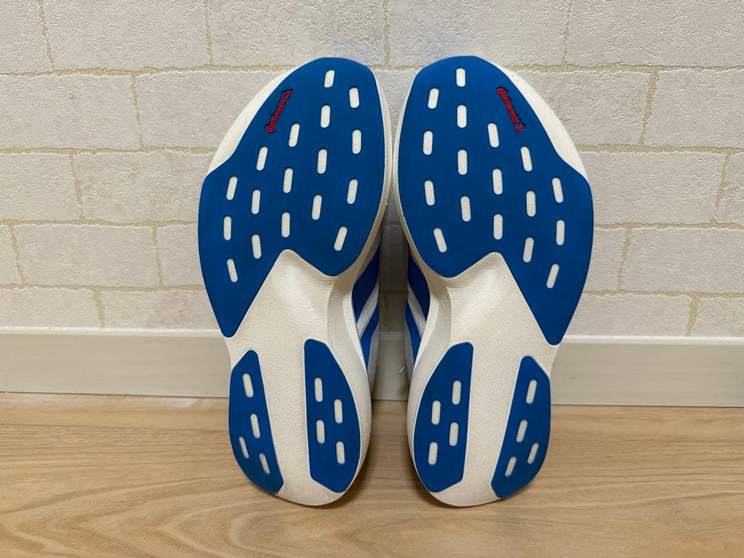 ADIZERO EVOSL Woven 25.0ホワイト/ブルー