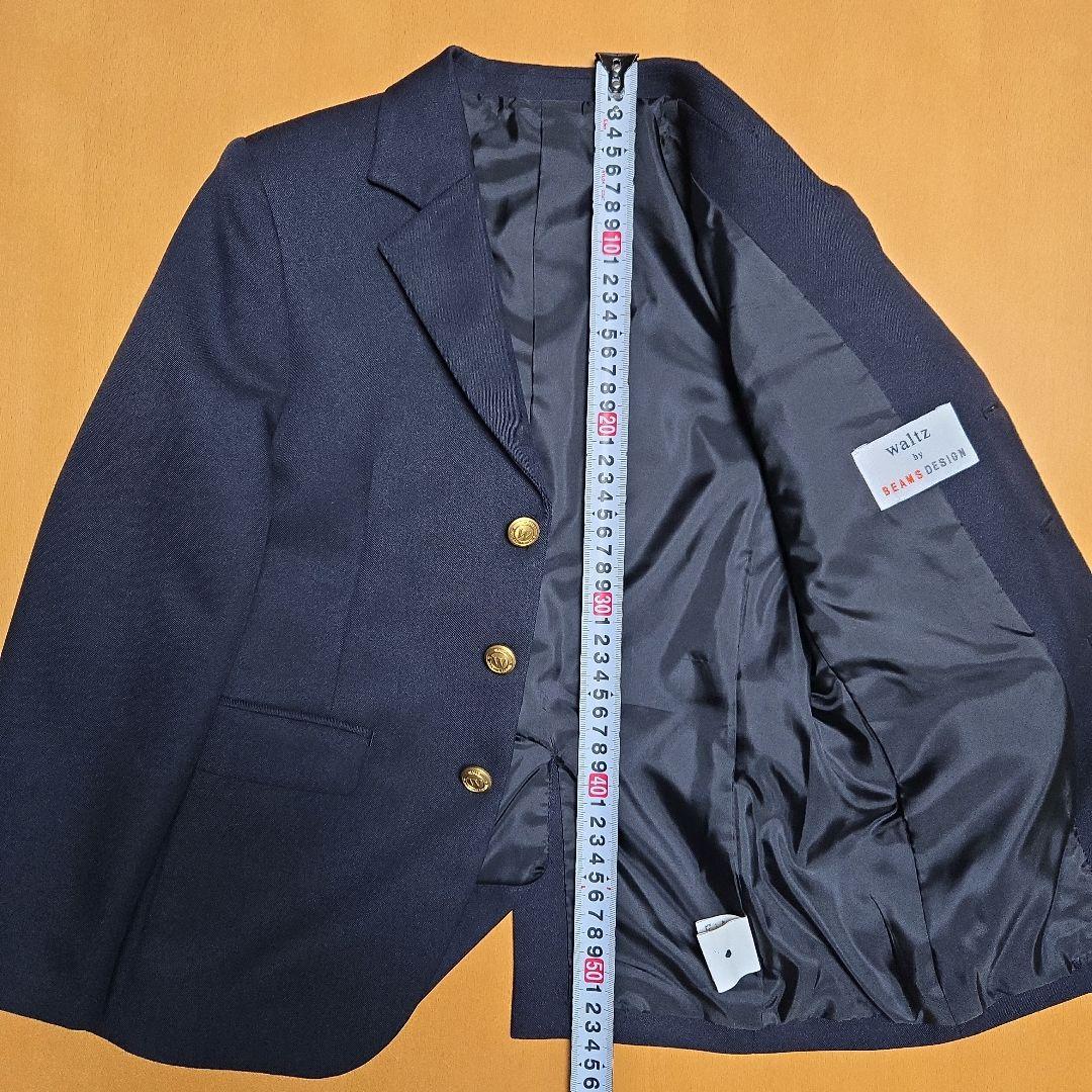 美品　ワルツバイビームス　130　卒服　5点　　スーツセット　ネイビー　金ボタン