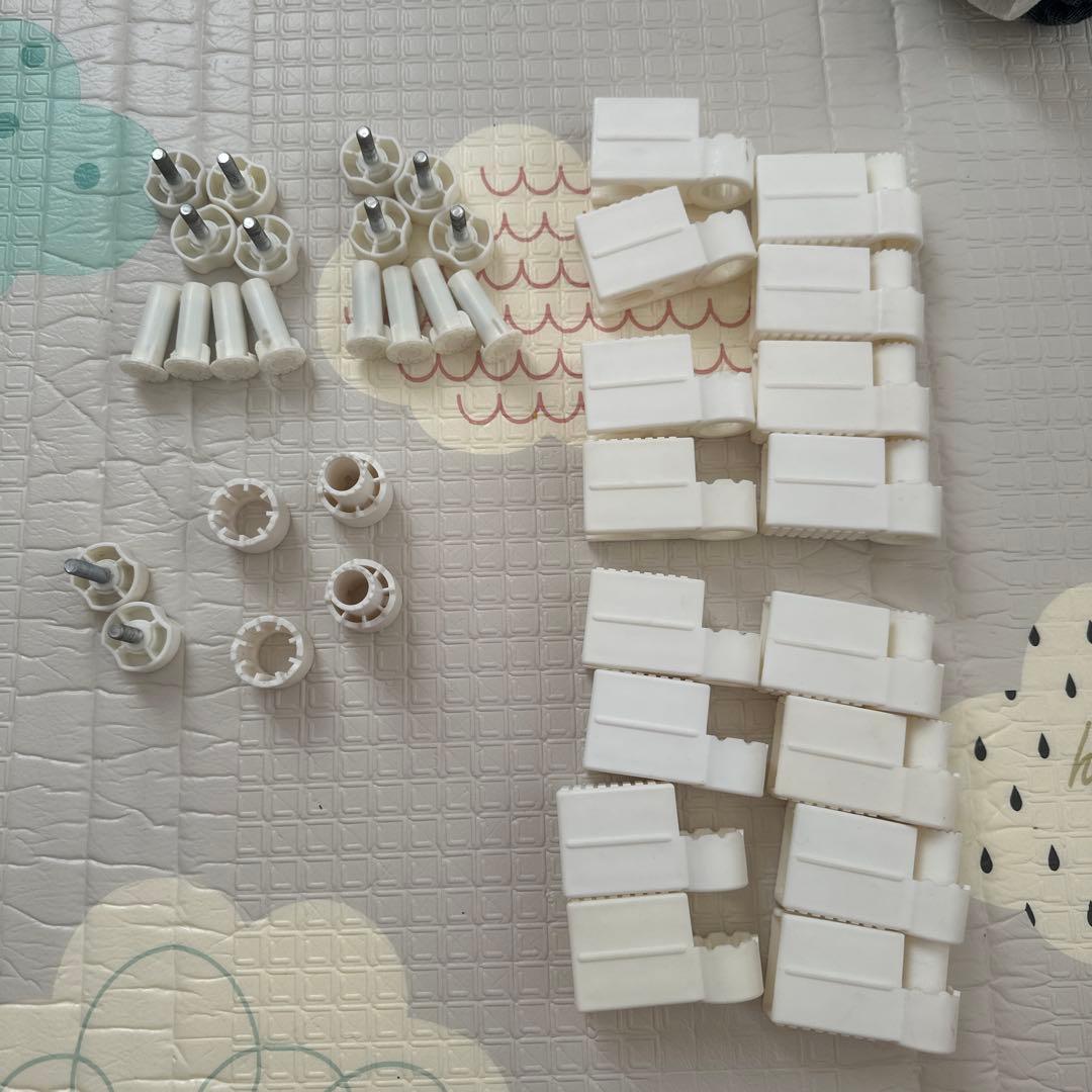 木製ベビーサークル　パーテーション　バブブ　ベビーゲート　自立式 ベビーサークル