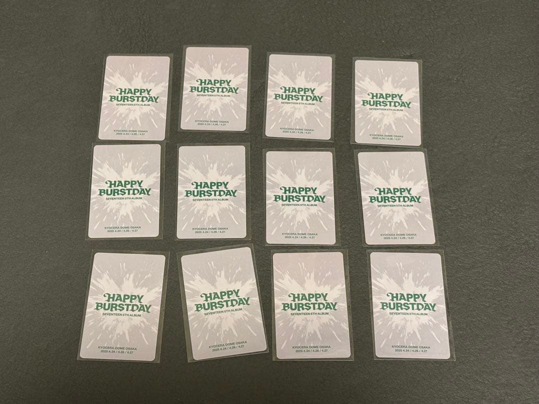 SEVENTEEN 埼玉・大阪 会場限定 HAPPYBIRTHDAY コンプ