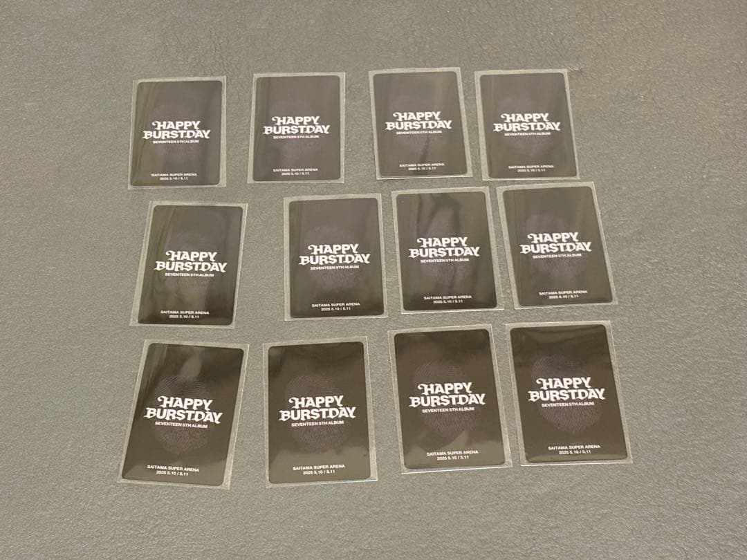 SEVENTEEN 埼玉・大阪 会場限定 HAPPYBIRTHDAY コンプ