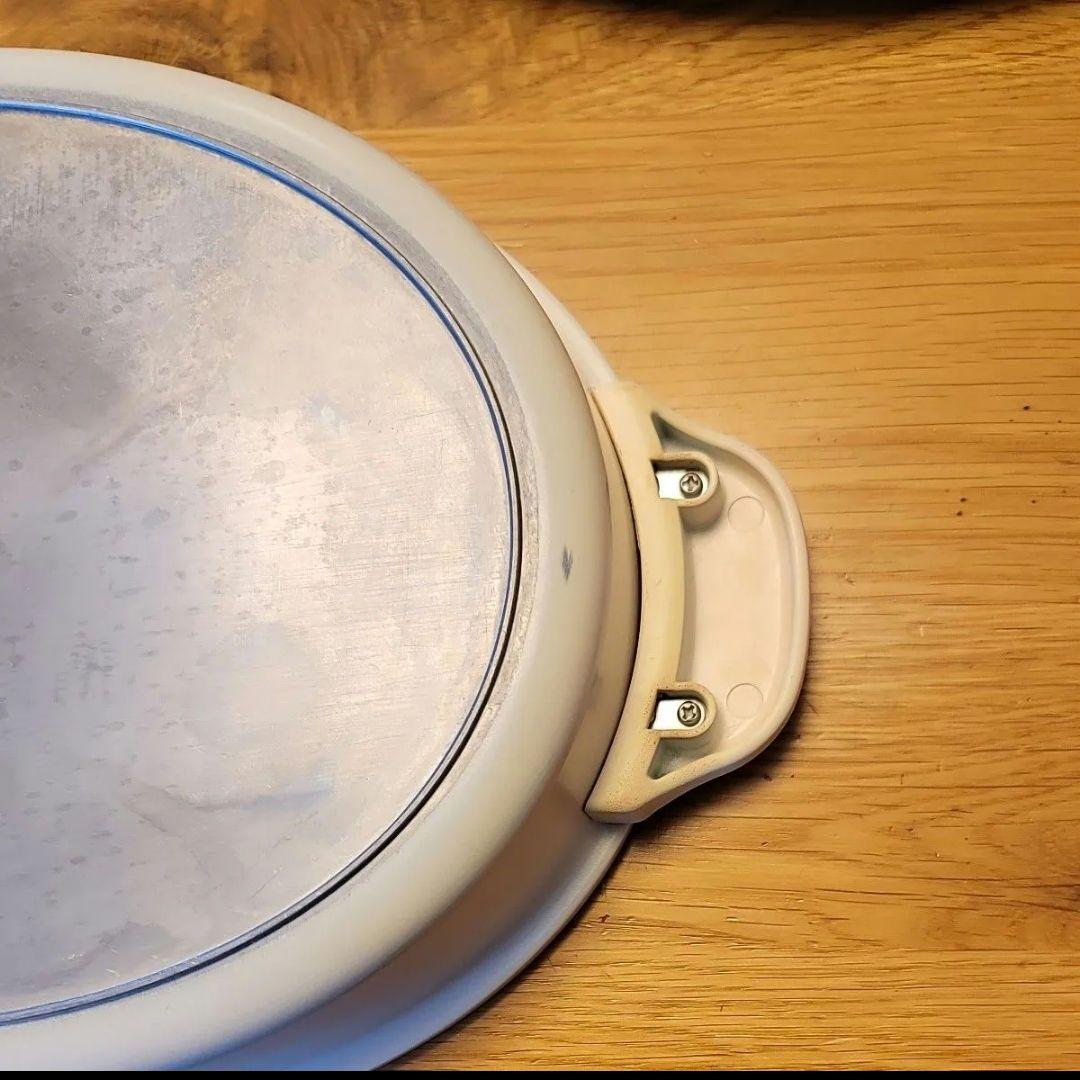 まりも　オーバルホットプレート　 グレージュ　箱説明書なし