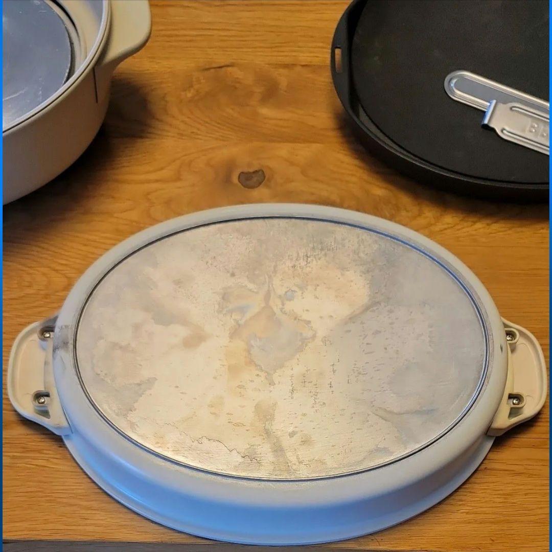 まりも　オーバルホットプレート　 グレージュ　箱説明書なし