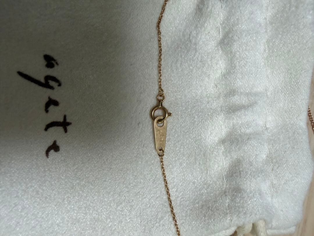 agete ダイヤモンドネックレス