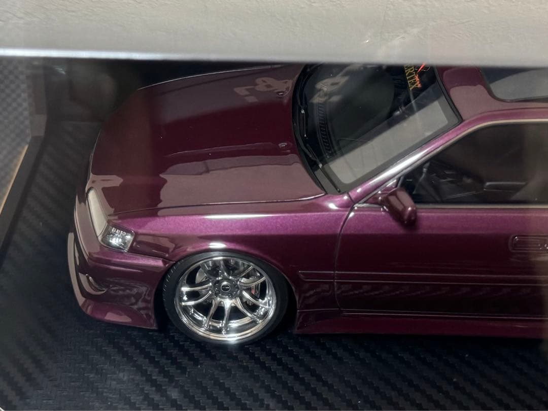 イグニッションモデル1/18 vertexJZX100 チェイサー　IG3320