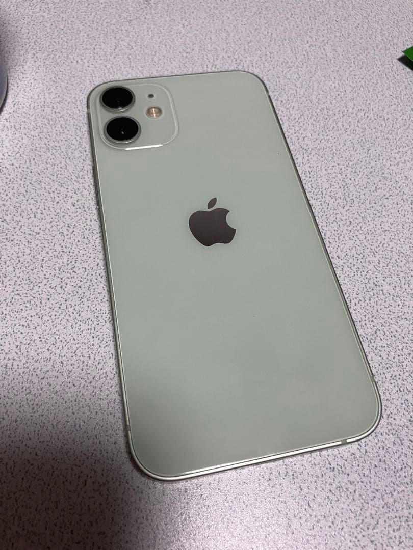美品 修理歴なし iPhone12 mini SIMフリー グリーン 128GB