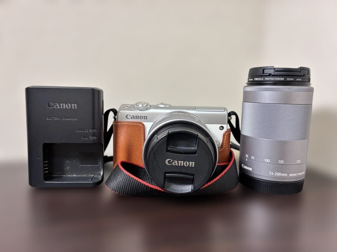 Canon EOS M100 ミラーレス一眼 ダブルレンズキット