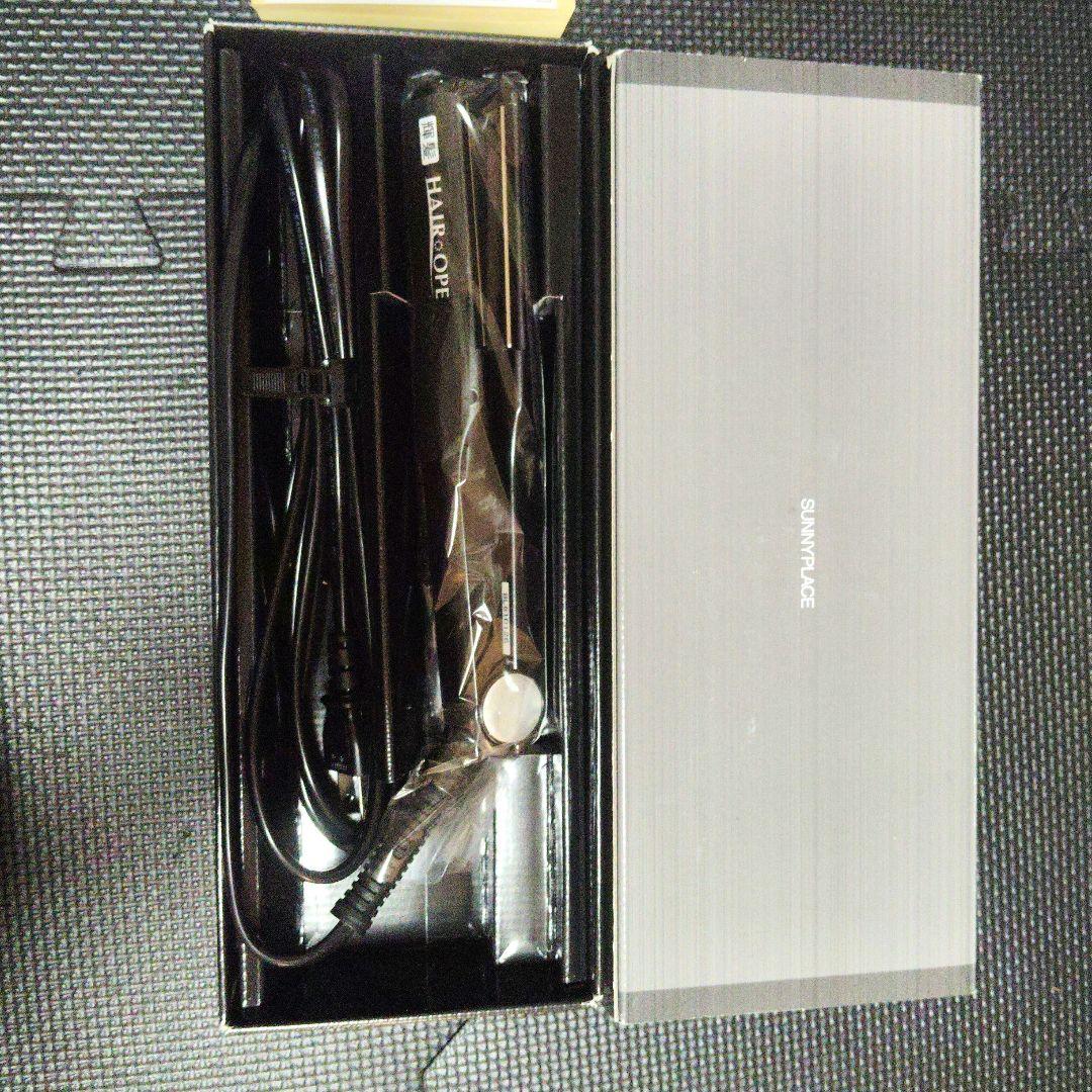 HAIR OPE MG プラチナ輝髪アイロン