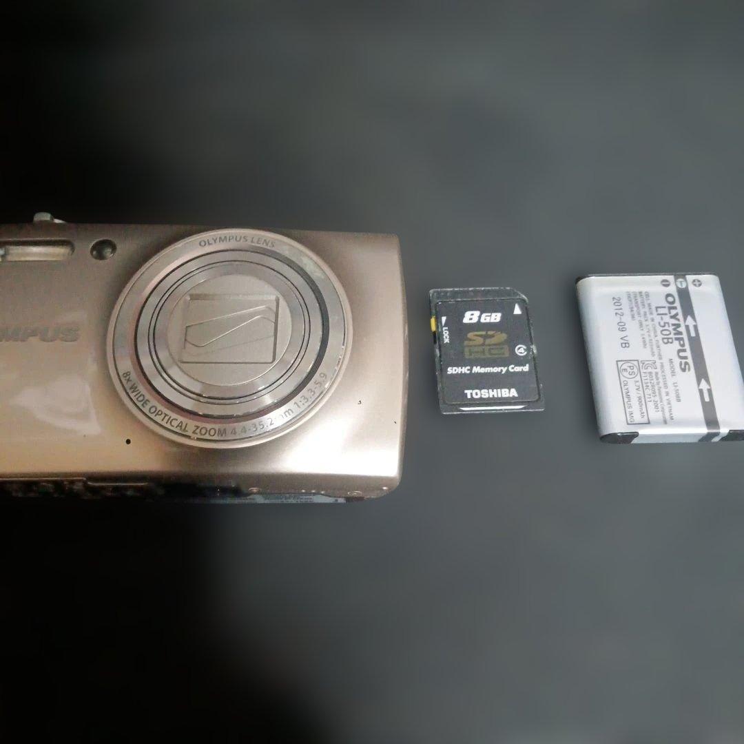 OLYMPUS STYLUS コンパクトデジカメVH-515メモり8