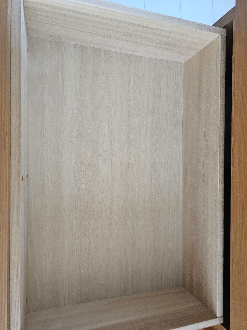 MUJI 無印良品　木製チェスト4段　2列　タモ材