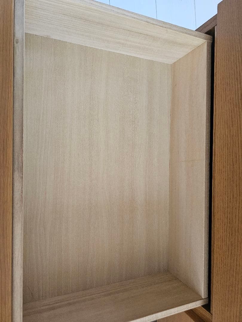 MUJI 無印良品　木製チェスト4段　2列　タモ材