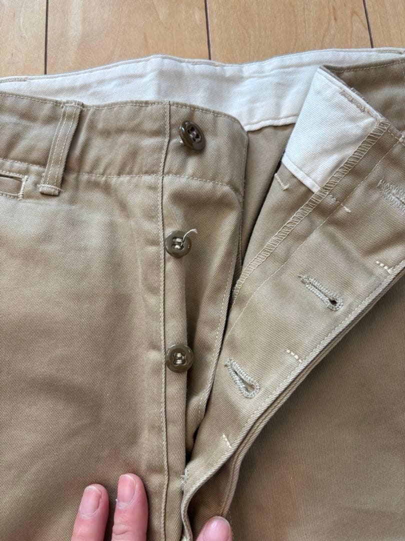 rSlow オアスロウ VINTAGE FIT ARMY TROUSERS チノ