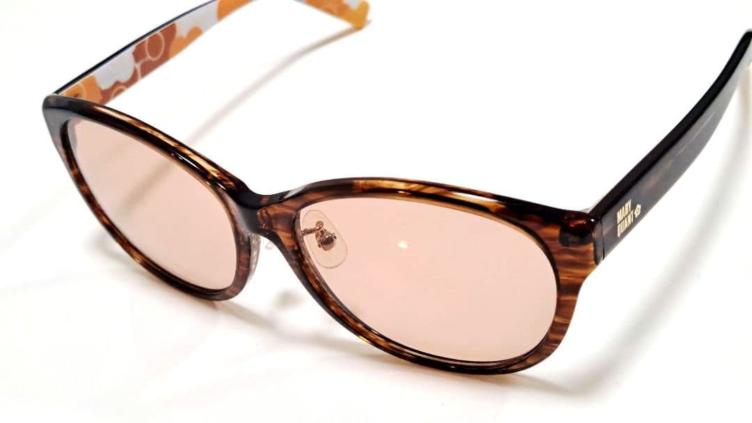 【新品】マリー・クワント サングラス ライトブラウン