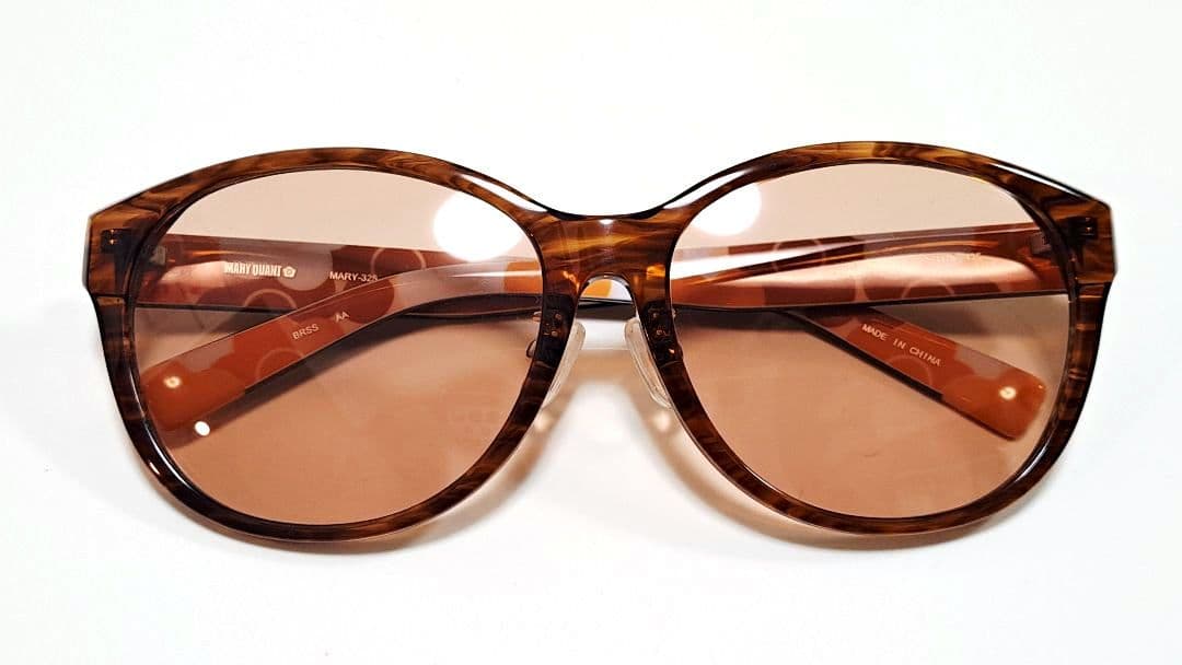 【新品】マリー・クワント サングラス ライトブラウン
