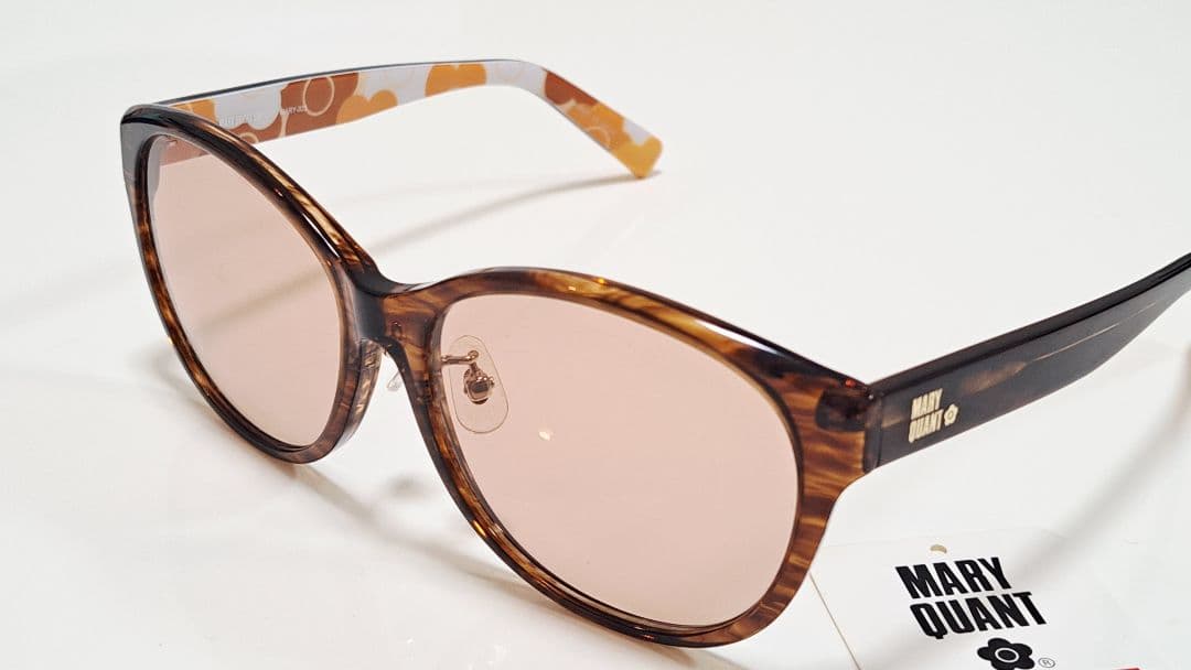 【新品】マリー・クワント サングラス ライトブラウン
