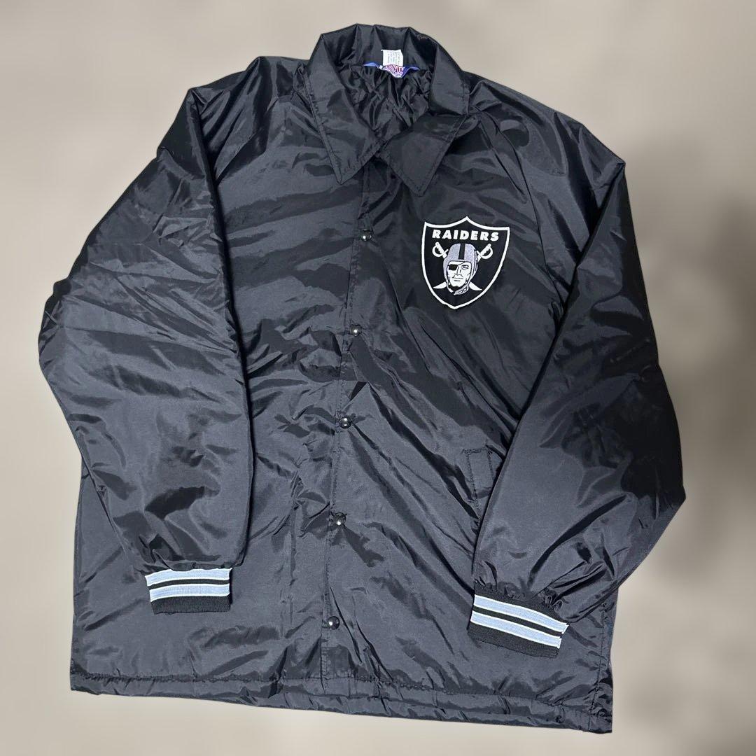 RAIDERS コーチジャケット ブラック USA製