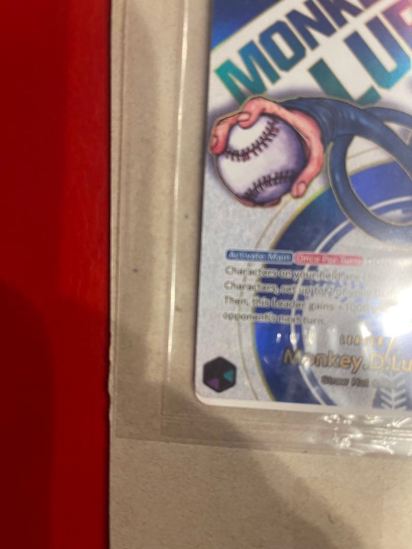 ドジャース　ルフィ　ワンピースカード 未開封　オリパで使用の為最終出品