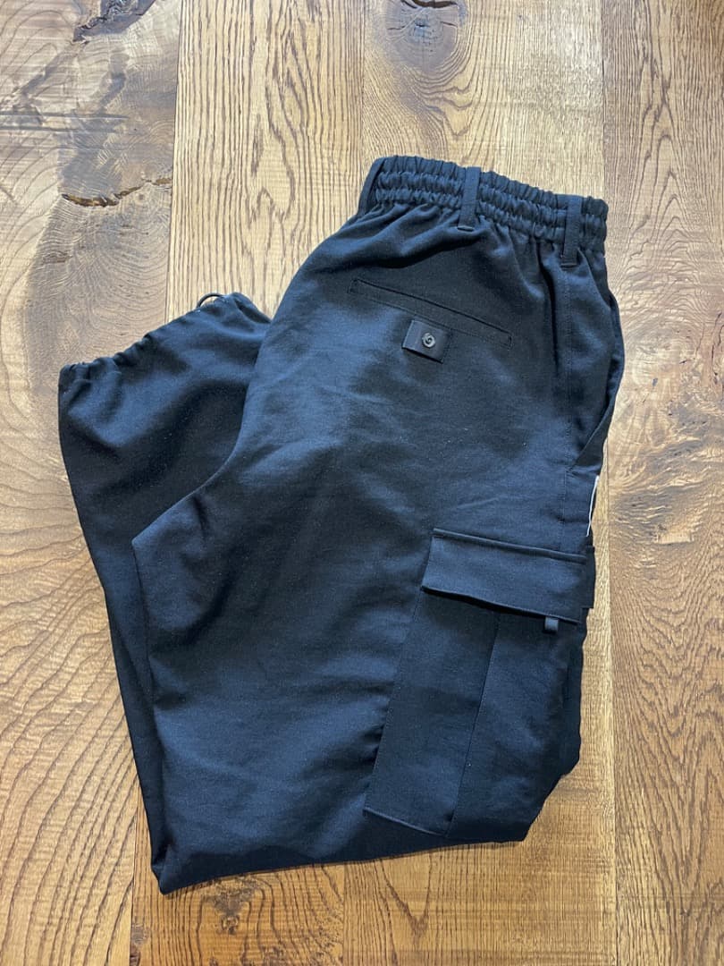 !!!リスグラシュー!!!　Y-3 ブラックカーゴパンツ