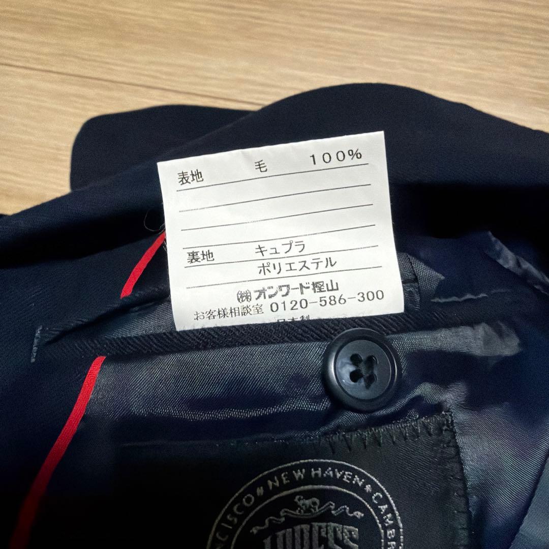 【美品】J.PRESS 紺ブレザー テーラードジャケット3B 金ボタン M