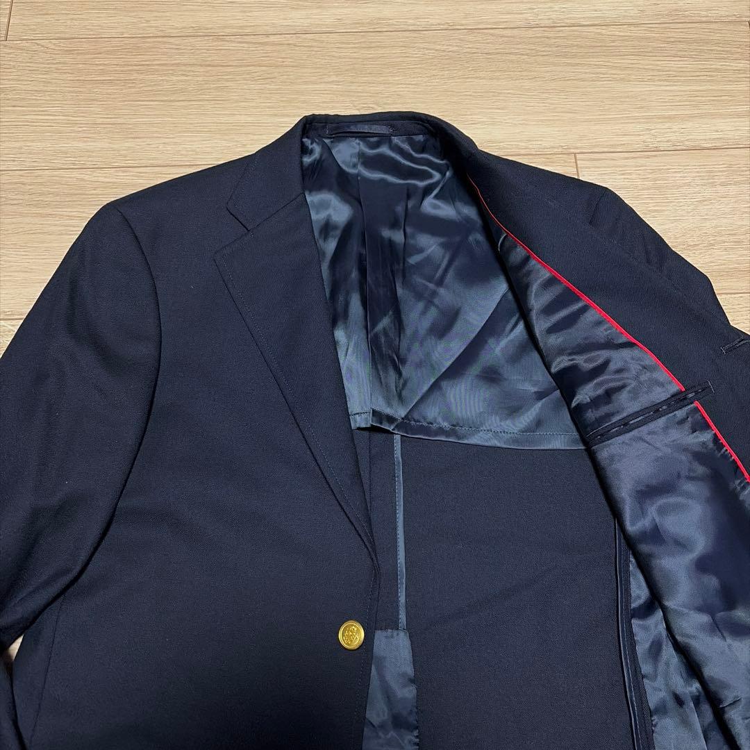 【美品】J.PRESS 紺ブレザー テーラードジャケット3B 金ボタン M