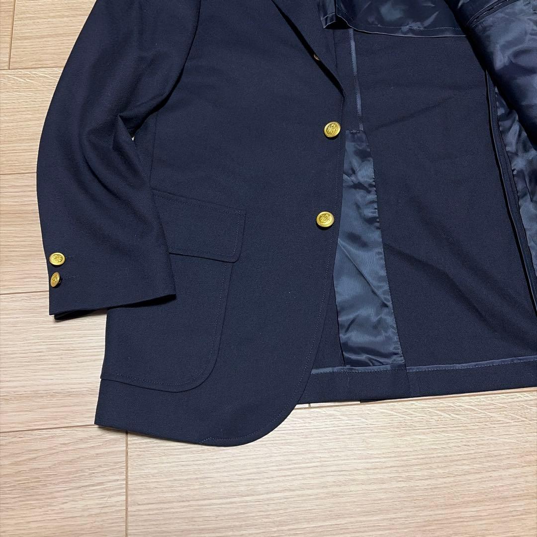 【美品】J.PRESS 紺ブレザー テーラードジャケット3B 金ボタン M
