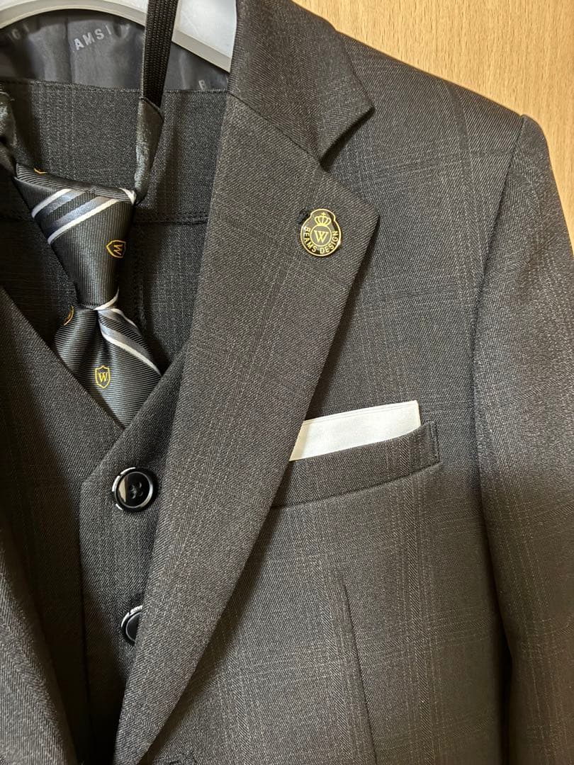 waltz by BEAMS DESIGN 150 男の子 フォーマルスーツ　黒