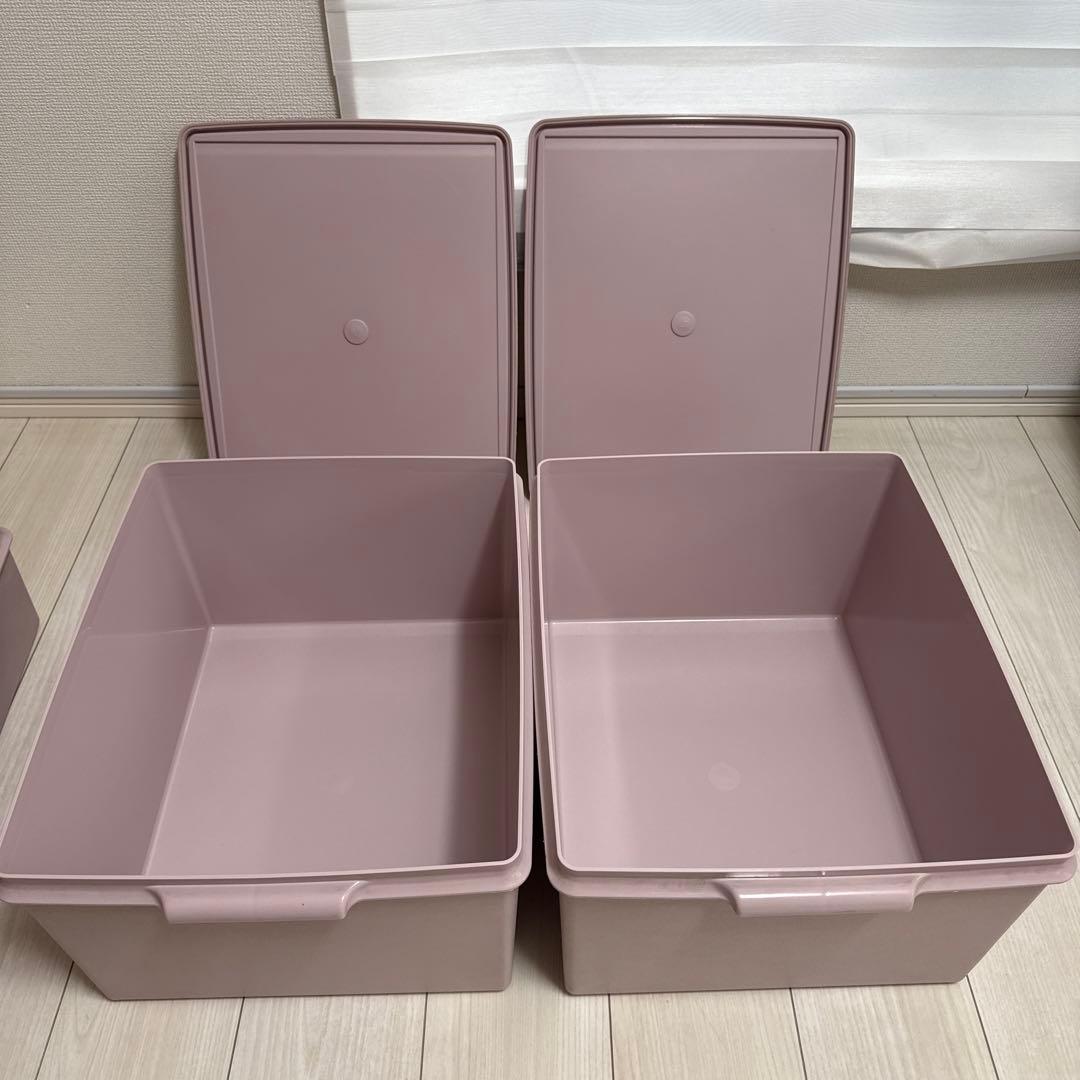 タッパーウェア スーパーケース　深型2個セット