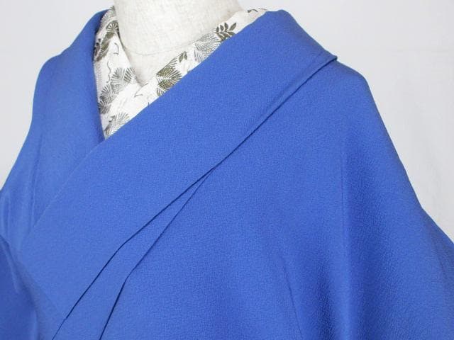 美品！やまと誂製＊紅桔梗色＊吹き仕立て＊紋無し＊色無地＊着物＊１６８ｃｍ＊裄６５