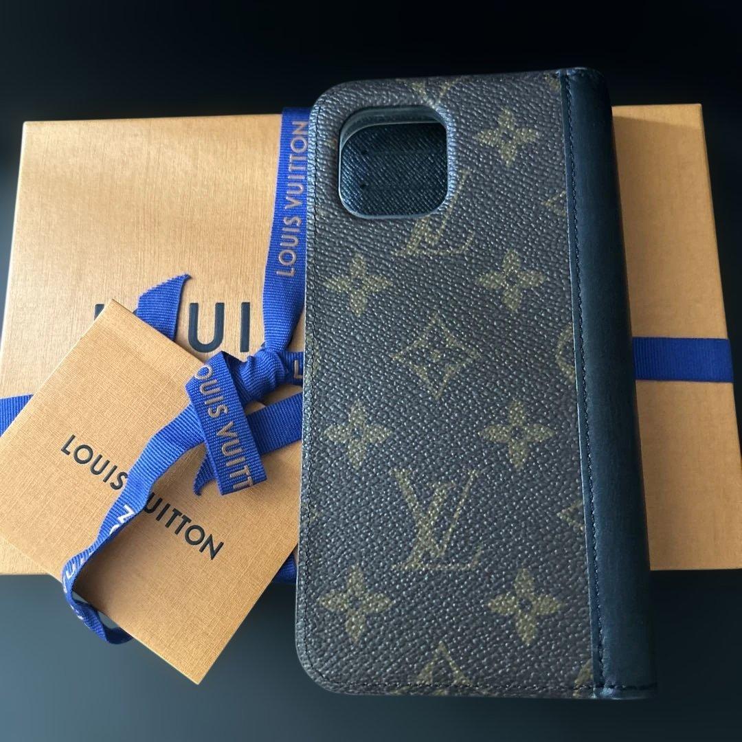 LOUISVUITTON IPH.11 FOLIO MNG NOIR 美品