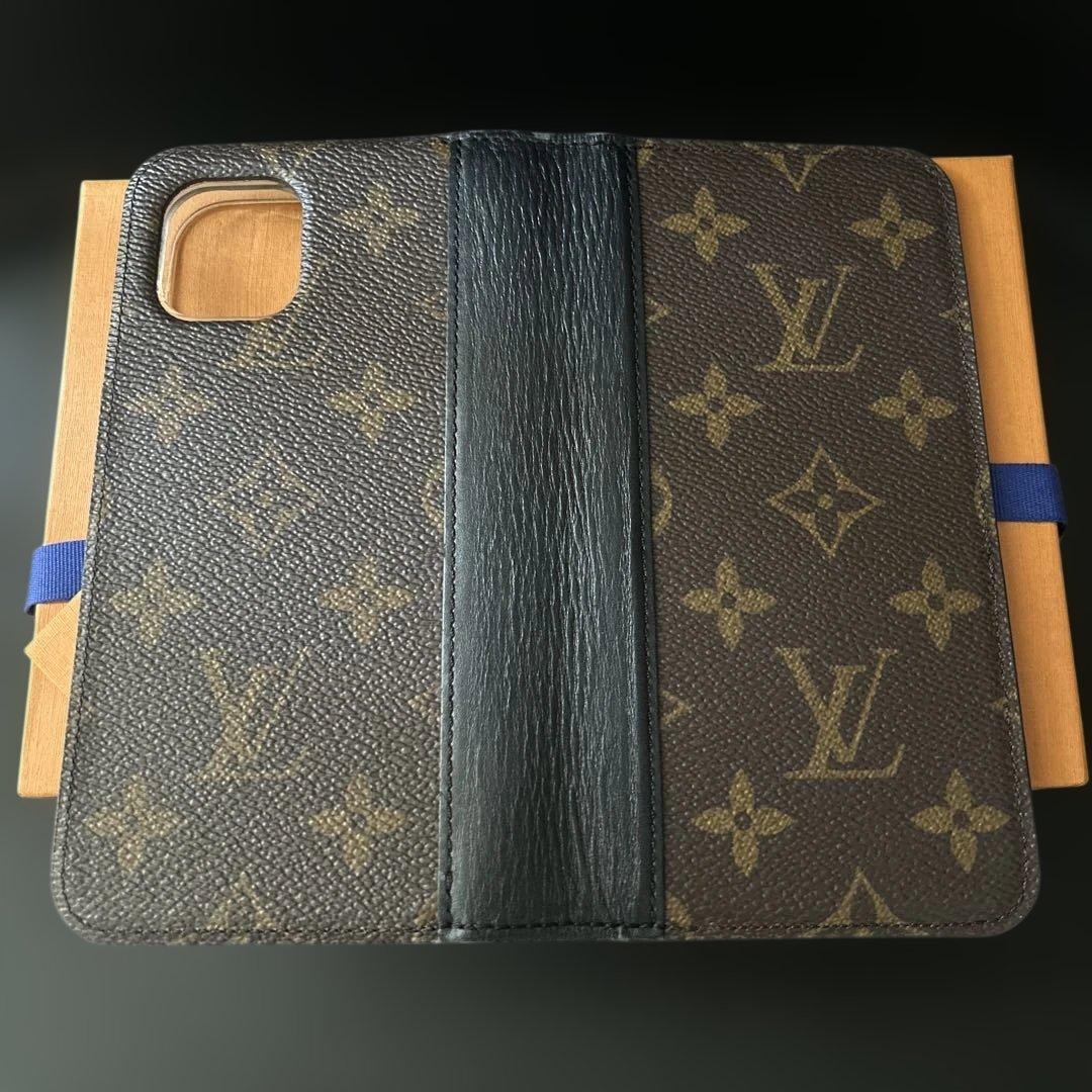 LOUISVUITTON IPH.11 FOLIO MNG NOIR 美品