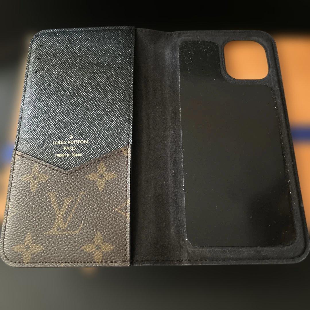 LOUISVUITTON IPH.11 FOLIO MNG NOIR 美品