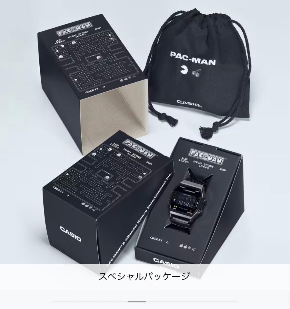 【新品】 CASIO カシオ パックマンコラボ ABL-100WEPC