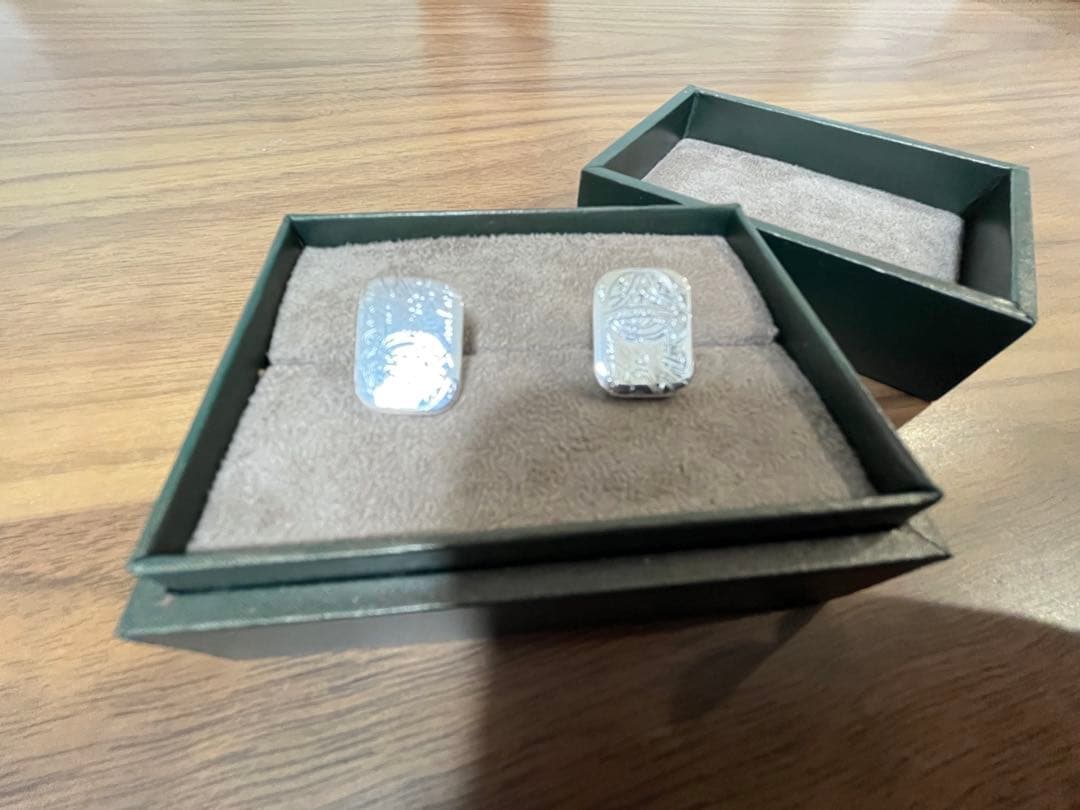 【美品】ベルルッティ カリグラフィー カフリンクス