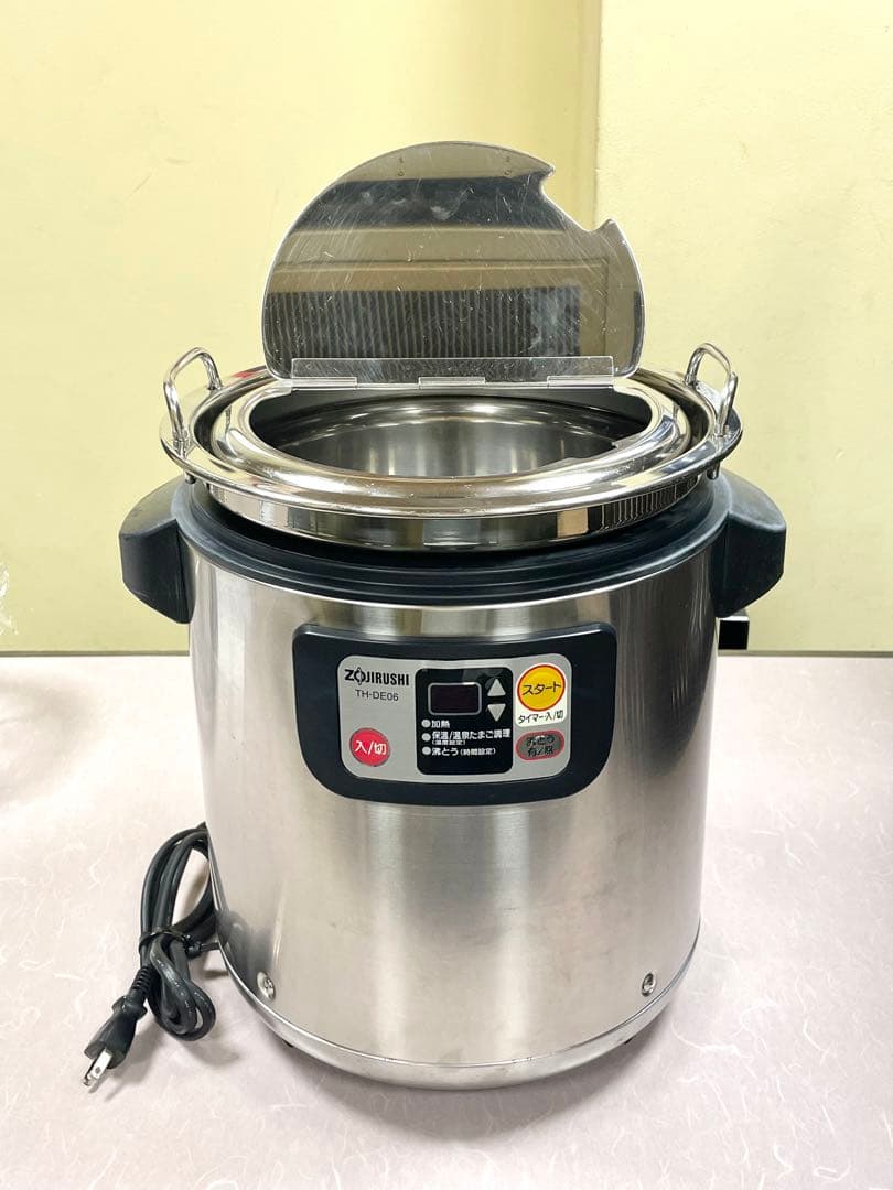 A103 6L温泉卵&スープクックジャーDE06象印業務用　スープジャー