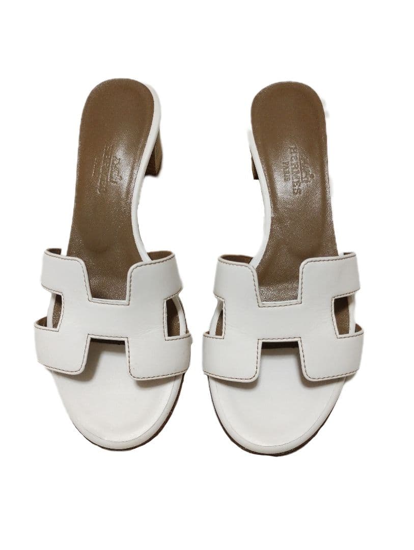 エルメス オアジス サンダル ホワイト34