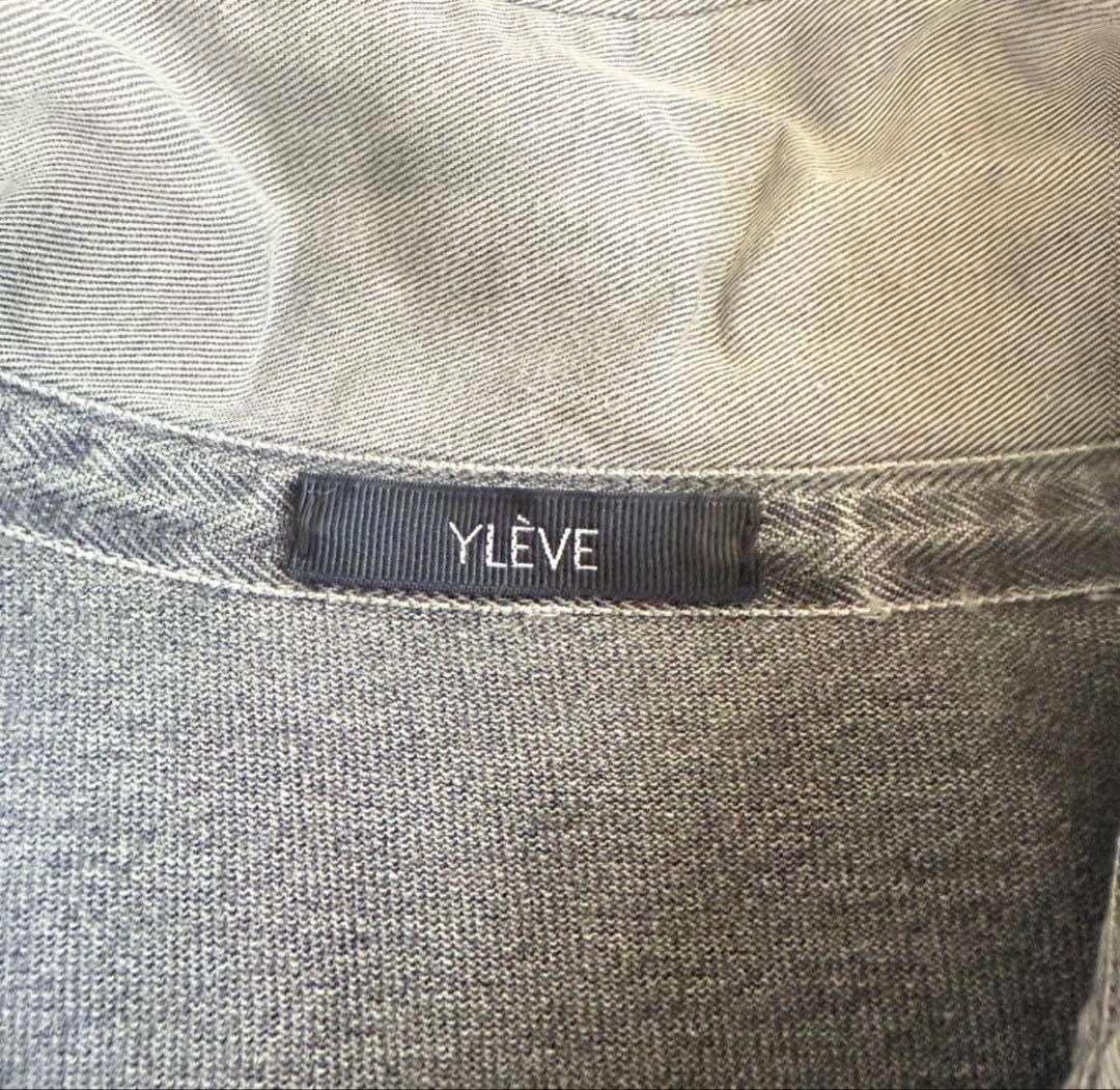 paru 【イレーヴ】ピグメントダイ ラガープルオーバー スタンドカラー