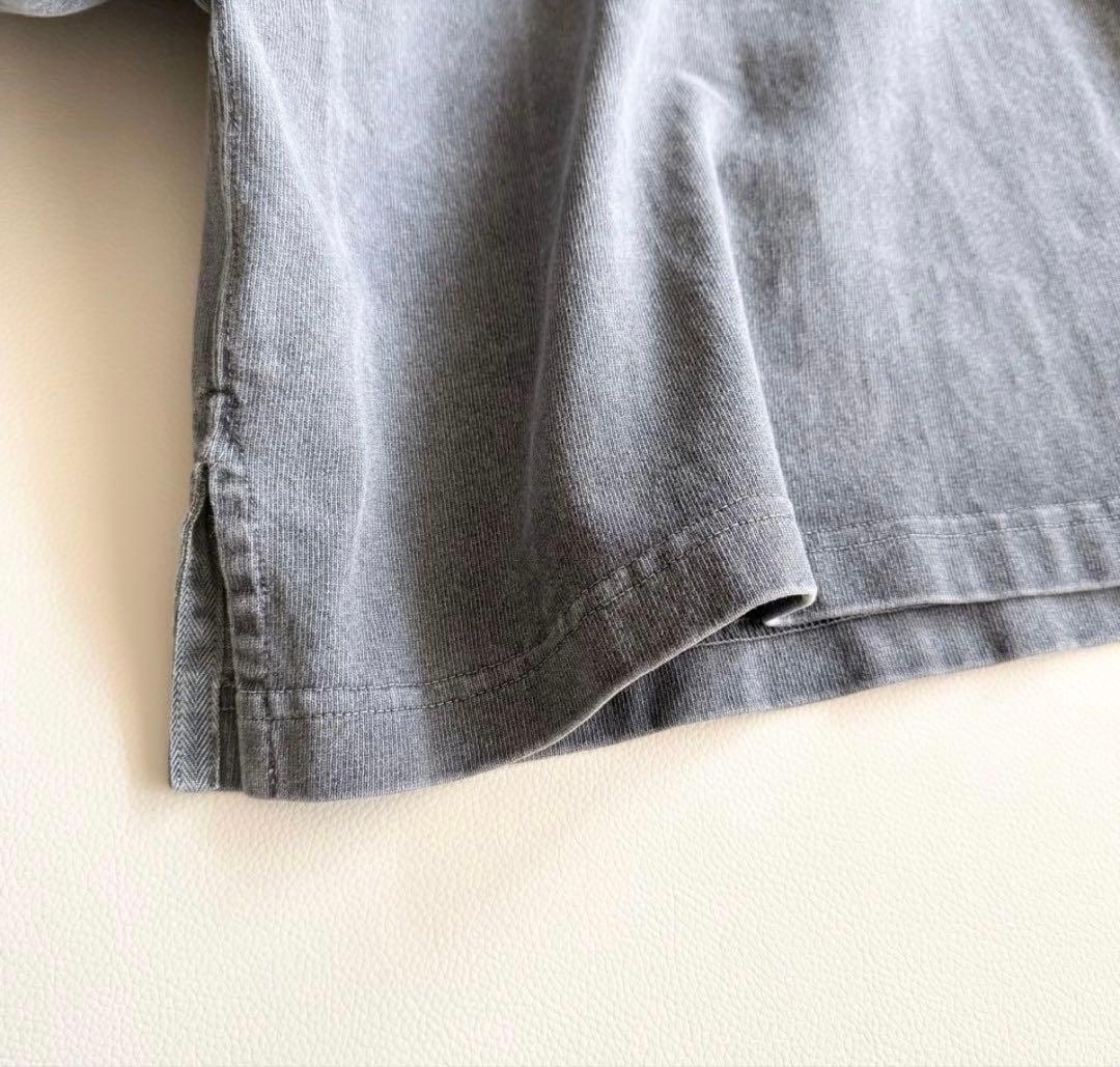 paru 【イレーヴ】ピグメントダイ ラガープルオーバー スタンドカラー