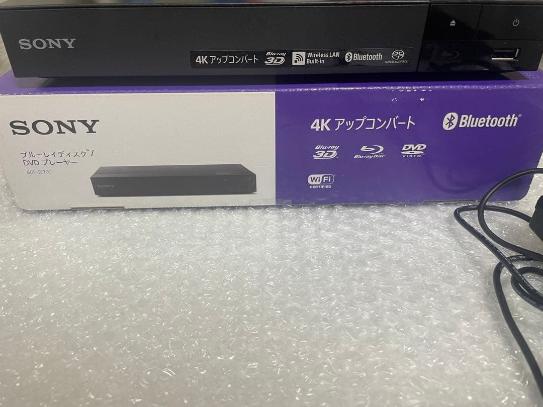 ソニー　ブルーレイディスクプレーヤー／DVDプレーヤー BDP-S6700