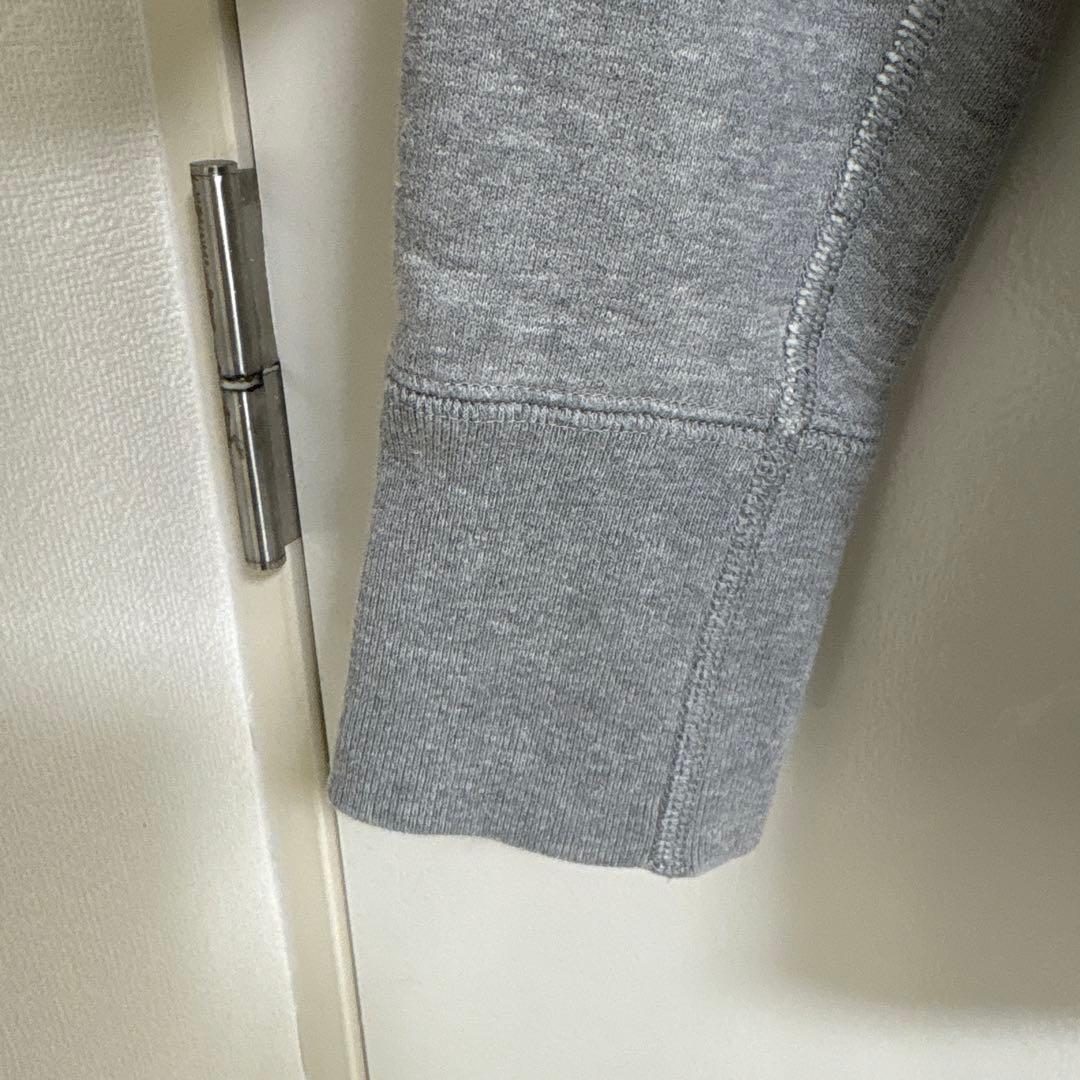 美品　LOOPWHEELER トレーナー グレー MEDIUM ループウィラー