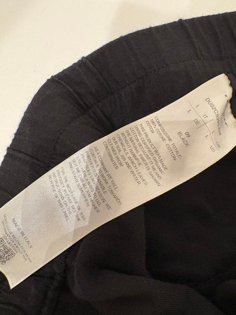 新品RICK OWENS DRKSHDW PRISONER DRAWSTRING