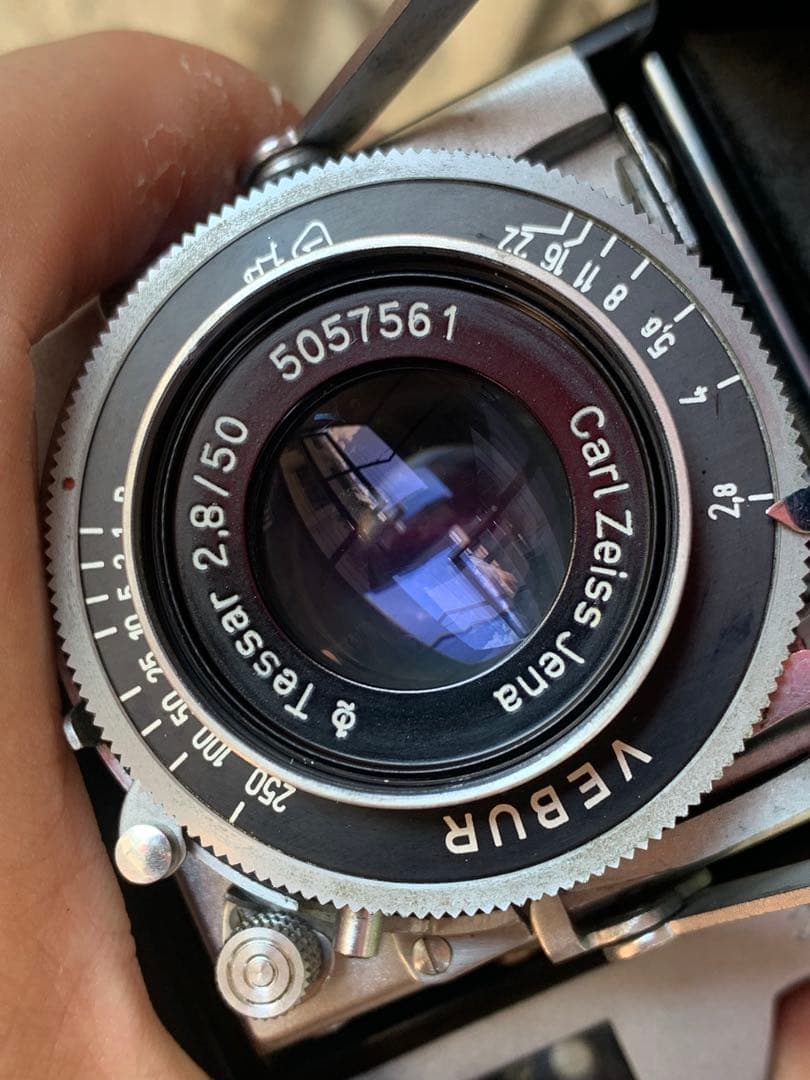 Welta Welti ic Tessar 50 2.8 シャッターOK ジャク