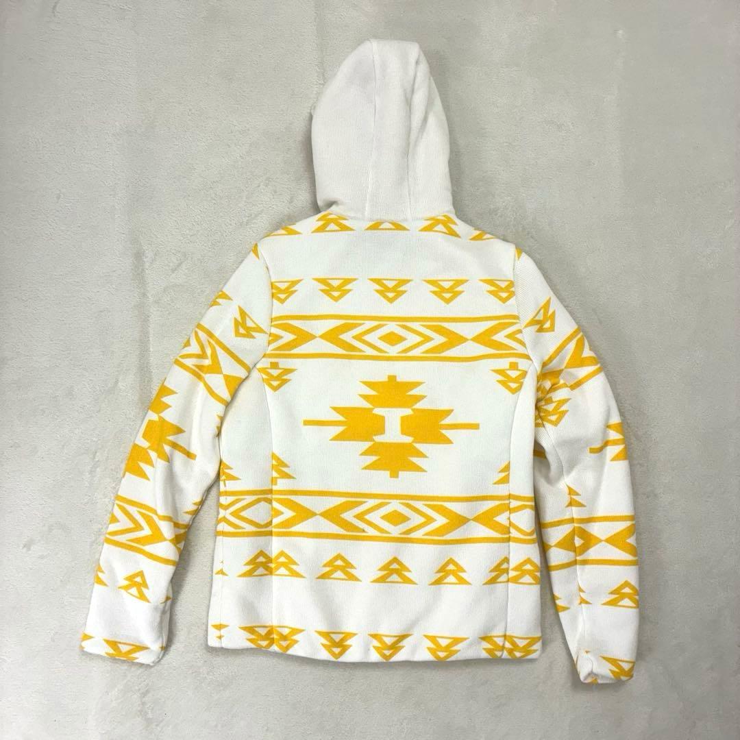 Callaway セットアップ　ボア　パーカー スカート 幾何学模様 L ゴルフ