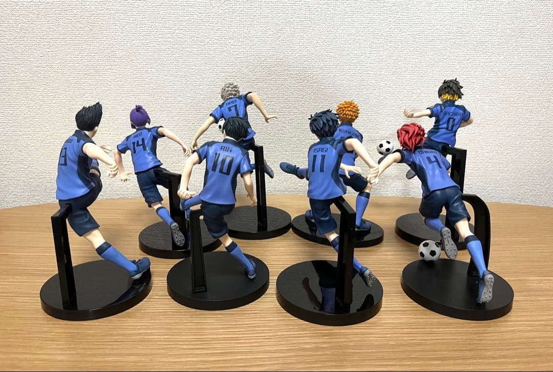 TVアニメ ブルーロック フィギュア　８種コンプセット　潔 糸師凛 凪 蜂楽