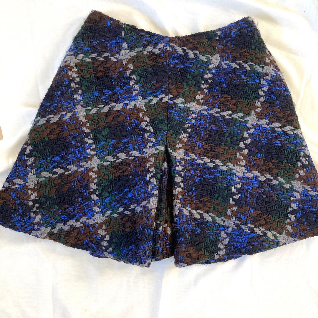 美品♡sacai luck サカイラック ツイードショートパンツ　サイズ2