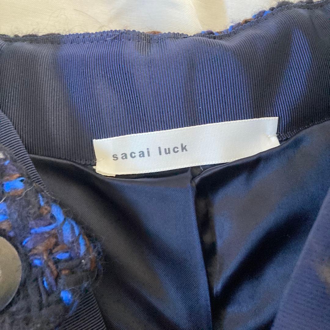 美品♡sacai luck サカイラック ツイードショートパンツ　サイズ2