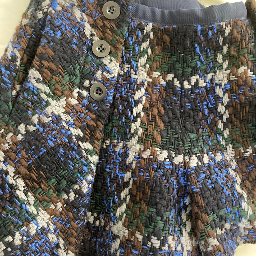 美品♡sacai luck サカイラック ツイードショートパンツ　サイズ2
