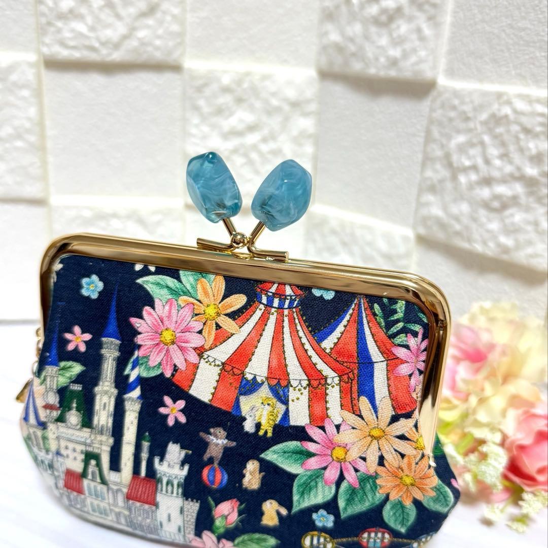 親子がま口財布　3点